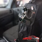 نمای جلو کیف پشت صندلی خودرو سام سالو مدل Tori با طراحی منظم طراحی و جزئیات کلیدی
