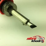 نمای جلو ابزار حکاکی چرم F-pro20 با 20 عدد کلیشه متنوع چیدمان صفحه و نشانگرها