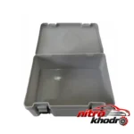 نمای جلو جعبه ابزار پلاستیکی مدل B502 سه عددی طراحی و جزئیات کلیدی