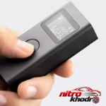 نمای جلو متر لیزری میجیا با قابلیت اندازه گیری فاصله طراحی و جزئیات کلیدی