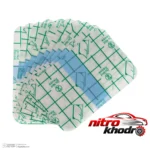 نمای جلو محافظ گوش حمام نوزاد Tiny Shield بسته 10 عددی طراحی و جزئیات کلیدی