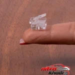 نمای جلو سوکت تلفن RJ11 باکیفیت بسته 10 عددی طراحی و جزئیات کلیدی