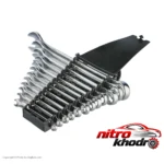 نمای کناری آچار یکسر تخت و رینگی اچ تی 252 با کیفیت بالا پروفایل و ساختار