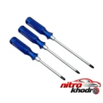 نمای جلو پیچ گوشتی آریو مدل 7PCS با قابلیت کوبش و آهنربایی طراحی و جزئیات کلیدی