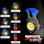 نمای جلو چراغ قوه W5147 دستی LED با نور چند رنگ چیدمان صفحه و نشانگرها