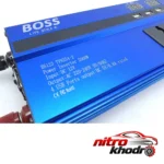 نمای جلو مبدل برق خودرو باس با توان 2000 وات و درگاه USB طراحی و جزئیات کلیدی