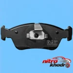 نمای جلو لنت ترمز جلو خودرو فورس مدل سرامیکی دو جفت مناسب برای بی ام دبلیو 330Ci E46 ، 330i چیدمان صفحه و نشانگرها