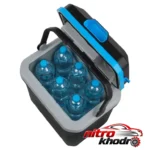 نمای جلو یخچال خودرو سنکور با ظرفیت مناسب و قابلیت خنک کنندگی طراحی و جزئیات کلیدی