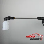 نمای جلو کارواش دینامی دلیکس با فشار 280 بار و موتور 3800 وات طراحی و جزئیات کلیدی