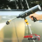 نمای جلو کارواش برقی بایو مدل P10 با موتور دینامی و قدرت فشار بالا طراحی و جزئیات کلیدی