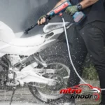 نمای جلو کارواش شارژی رونیکس با فشار 22 بار و قابلیت مکش آب طراحی و جزئیات کلیدی
