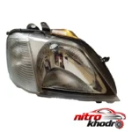 نمای جلو چراغ جلو راست خودرو جمع ساز مدل MOTRDAR برای رنو ال 90 چیدمان صفحه و نشانگرها