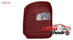 نمای جلو کفپوش سه بعدی خودرو Sport Car با طراحی خاص طراحی و جزئیات کلیدی