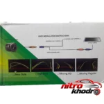 نمای جلو دوربین دنده عقب خودرو مدل 8LED با کیفیت UHD طراحی و جزئیات کلیدی