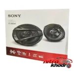 نمای جلو اسپیکر خودرو سونی مدل XS-XB6941 با کیفیت صدای عالی طراحی و جزئیات کلیدی