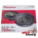 نمای جلو اسپیکر خودرو پایونیر مدل TS-A6988S با صدای باکیفیت طراحی و جزئیات کلیدی