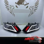 نمای جلو چراغ جلو خودرو گروه پژوهش صنعت مدرن مناسب ساینا و کوئیک چیدمان صفحه و نشانگرها