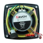 نمای جلو اسپیکر خودرو ساووی مدل SV-5 با کیفیت عالی طراحی و جزئیات کلیدی