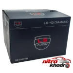 نمای جلو ساب ووفر ال اس آدیو مدل LS-12 DIAMOND با توان بالا طراحی و جزئیات کلیدی