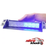نمای جلو چراغ فلاشر خودرو FX-57R/B با توان خروجی 8 وات چیدمان صفحه و نشانگرها