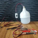 نمای جلو چراغ سیار خودرو ریان با لامپ LED و سیم ۴ متری چیدمان صفحه و نشانگرها