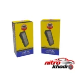 نمای جلو چراغ سقف کابین خودرو تک لایت با نور لیمویی طراحی و جزئیات کلیدی