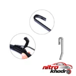 نمای کناری تیغه برف پاک کن پاسیکو FLAT PRO با کیفیت برای پژو 206 پروفایل و ساختار