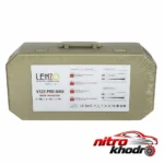 نمای جلو هدلایت خودرو لنزو مدل V125 PRO MAX با نور سفید چیدمان صفحه و نشانگرها