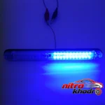 نمای جلو چراغ فدرالی پلیسی خودرو LED با ۱۰ افکت نور چیدمان صفحه و نشانگرها