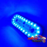 نمای جلو چراغ فدرالی پلیسی خودرو LED با ۱۸ افکت نور چیدمان صفحه و نشانگرها