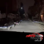نمای جلو لنز پروژکتور زیمر دو عددی با نور LED و لیزر چیدمان صفحه و نشانگرها