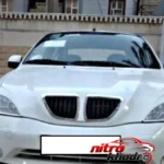 نمای جلو جلو پنجره پلاستیکی و استیل تیبا مدل BW طراحی و جزئیات کلیدی