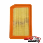 نمای جلو فیلتر هوا خودرو قلعه مدل GF140-4 مناسب شاهین طراحی و جزئیات کلیدی