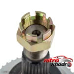 نمای جلو سر پلوس 22 خار ABS جی ای اس پی کد 477804 مدل وسط طرح EF7 مناسب برای دنا و پلاس چیدمان صفحه و نشانگرها