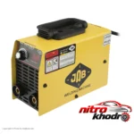 نمای کناری اینورتر جوشکاری جاب مدل Mini MCT200 S با حداکثر جریان 200 آمپر عمق قاب و پروفایل