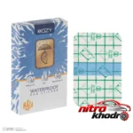نمای بسته بندی محافظ گوش حمام نوزاد Tiny Shield بسته 10 عددی برچسب و بسته بندی