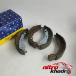 نمای بسته بندی لنت ترمز عقب ایساکو با کیفیت مناسب رنو L90 برچسب و بسته بندی