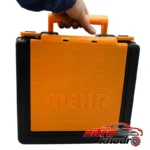 نمای بسته بندی جعبه دریل مهر با 8 محفظه و طراحی کاربردی برچسب و بسته بندی