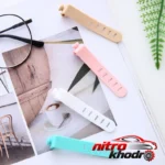 نمای بسته بندی نظم دهنده کابل سیلیکونی باکیفیت بسته 6 عددی برچسب و بسته بندی