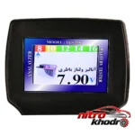 نمای بسته بندی تسترونیک دستگاه تستر باتری و دینام با کاربرد صنعتی برچسب و بسته بندی