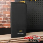نمای بسته بندی ست ابزار برقی دلی مدل DL-C1007E-Z با 7 کاربردی برچسب و بسته بندی