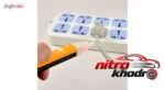 نمای کناری فازمتر القایی ولت آلرت با چراغ قوه و اخطار صوتی عمق قاب و پروفایل