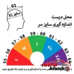 نمای بسته بندی کلاه کاسکت فک متحرک ردلاین با عینک دودی مدرن برچسب و بسته بندی
