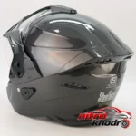 نمای کناری کلاه کاسکت استیل برد مدل Adventure X با ویژگی های خاص عمق قاب و پروفایل