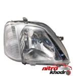 نمای کناری چراغ جلو راست خودرو جمع ساز مدل MOTRDAR برای رنو ال 90 عمق قاب و پروفایل
