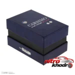نمای بسته بندی ردیاب خودرو کارسیمو با سنسور GPS و قابلیت هشدار برچسب و بسته بندی