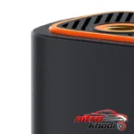 نمای کناری کمپرسور باد شارژی بیسوس مدل SuperMini Pro عمق قاب و پروفایل
