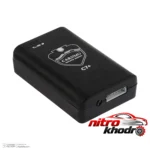 نمای کناری ردیاب خودرو کارسیمو مدل C7 Plus با سنسور GPS عمق قاب و پروفایل
