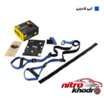 نمای بسته بندی تجهیزات تی آر ایکس مدل FORCE KIT با دو DVD آموزشی برچسب و بسته بندی