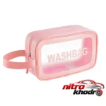 نمای بسته بندی کیف لوازم آرایش زنانه ضد آب مدل Washbag Mini برچسب و بسته بندی